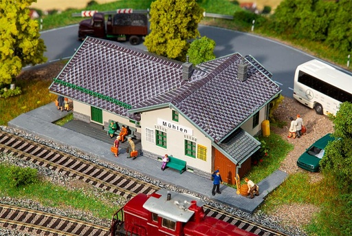 [Faller 110150  ] Faller 110150   H0  Gare de Mühlen 205 x 116 x 90 mm