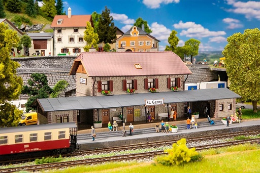 [Faller 110152  ] Faller 110152   H0  Gare de St. Georg 350 x 155 x 145 mm