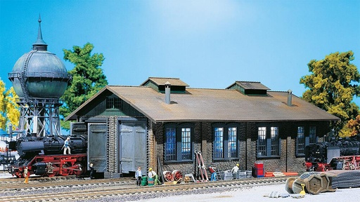 [Faller 120165  ] Faller 120165   H0  Hangar à locomotive, 2 emplacements 365 x 195 x 130 mm