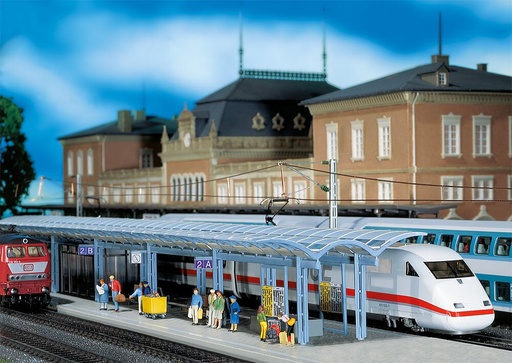 [Faller 120193  ] Faller 120193   H0  2 Quais de gare ICE 634 x 94 x 63 mm