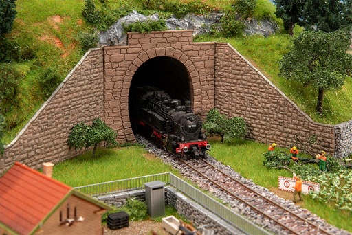 [Faller 120577  ] Faller 120577   H0  2 Portails de tunnel, 1 voie 