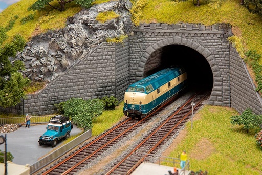[Faller 120578  ] Faller 120578   H0  Portail du tunnel, 2 voies 
