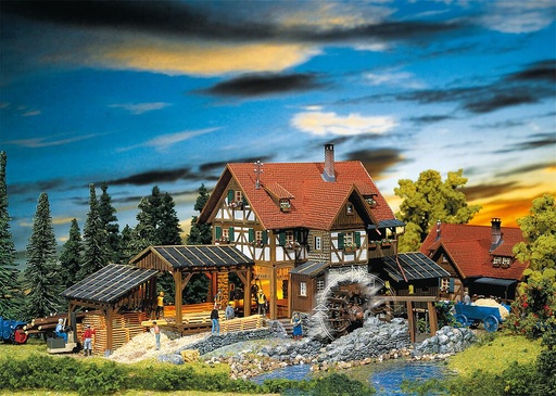 [Faller 130229  ] Faller 130229   H0  Moulin de scierie 345 x 200 x 145 mm
