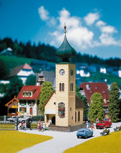 [Faller 130238  ] Faller 130238   H0  Église 142 x 87 x 250 mm