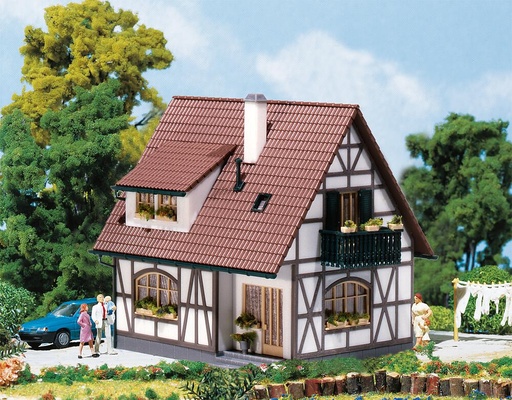 [Faller 130257  ] Faller 130257   H0  Maison individuelle 115 x 95 x 115 mm