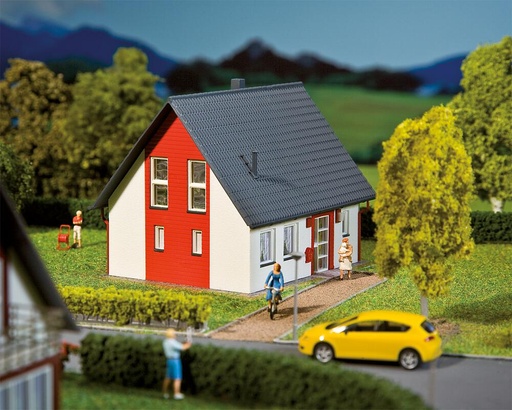 [Faller 130315  ] Faller 130315   H0  Maison individuelle, rouge 101 x 117 x 83 mm