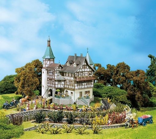 [Faller 130385  ] Faller 130385   H0  Château médiéval Falkeneck 188 x 134 x 225 mm
