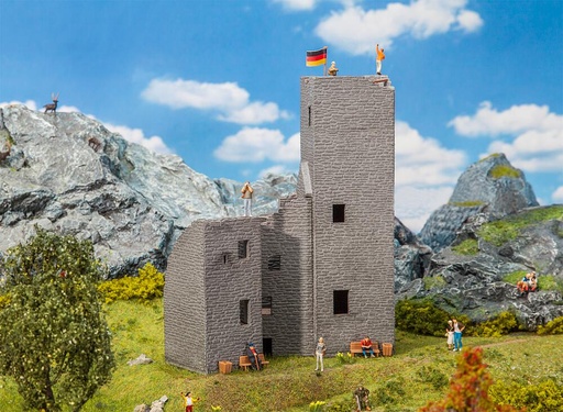 [Faller 130585  ] Faller 130585   H0  Ruine de château 148 x 92 x 198 mm