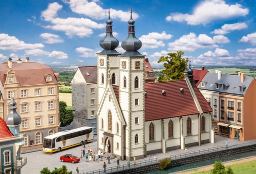 [Faller 130629  ] Faller 130629   H0  Église urbaine 340 x 140 x 368 mm