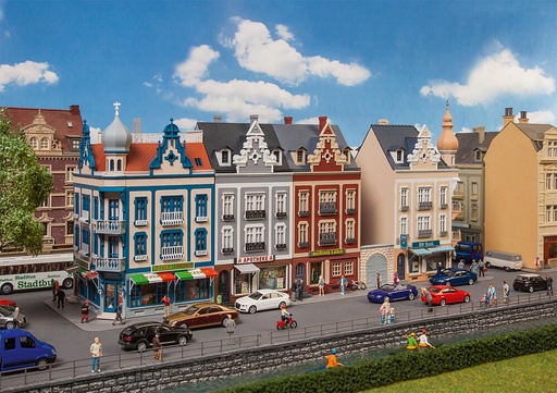 [Faller 130701  ] Faller 130701   H0  Rangée de maisons Beethovenstraße 452 x 118 x 200 mm