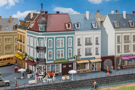 [Faller 130703  ] Faller 130703   H0  2 Maisons individuelles Beethovenstraße 202 x 118 x 200 mm