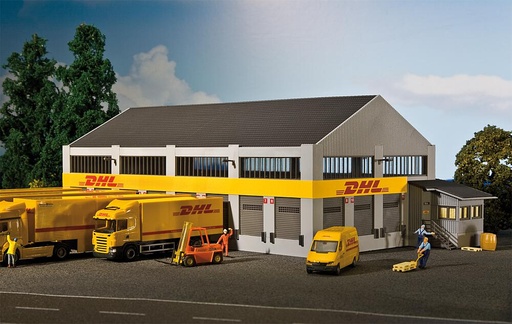 [Faller 130981  ] Faller 130981   H0  Centre logistique DHL 372 x 185 x 130 mm