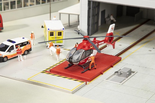 [Faller 131020  ] Faller 131020   H0  Hélicoptère EC135 Secours aérien 140 x 118 x 39 mm