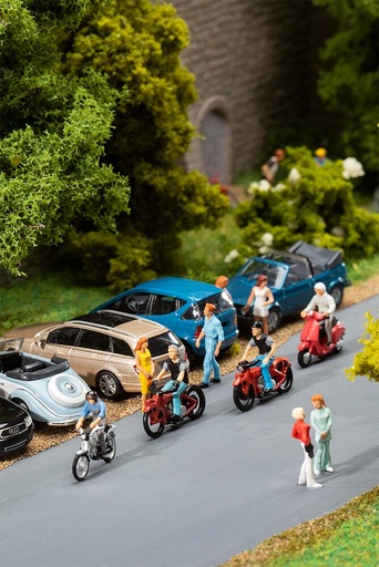 [Faller 151669  ] Faller 151669   H0  Motocyclistes 
