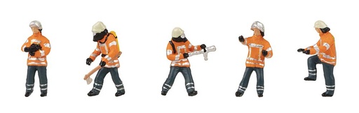 [Faller 151680  ] Faller 151680   H0  Pompiers époque VI, set IV 