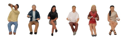 [Faller 151698  ] Faller 151698   H0  Clients assis au restaurant 