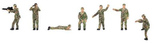 [Faller 151751  ] Faller 151751   H0  Soldats en formation 