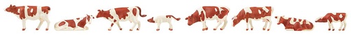 [Faller 151903  ] Faller 151903   H0  Vaches, tachetées brunes 