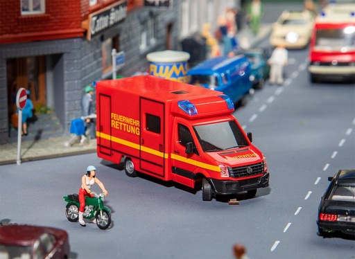 [Faller 161434  ] Faller 161434   H0  VW Crafter Pompiers sauvetage (HERPA) 
