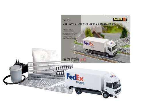 [Faller 161488  ] Faller 161488   H0  Kit de démarrage Car System Camion MB Atego FedEx 