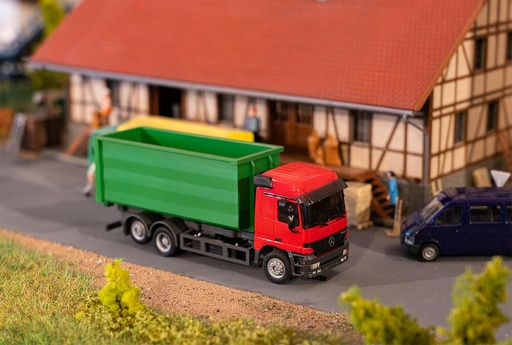 [Faller 161493  ] Faller 161493   H0  Camion MB Actros LH'96 Conteneur roulant (HERPA) 