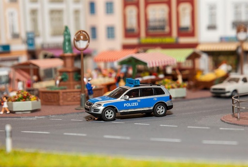 [Faller 161543  ] Faller 161543   H0  VW Touareg Police (WIKING) 