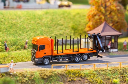 [Faller 161634  ] Faller 161634   H0  Scania R 13 Camion à billes (HERPA) 
