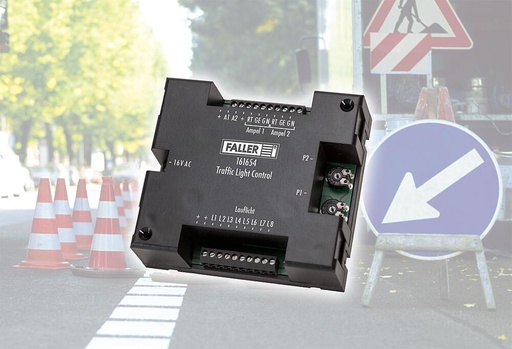 [Faller 161654  ] Faller 161654   H0, N  Commande de feu de signalisation 