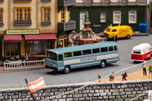 [Faller 162040  ] Faller 162040   N  MB O 302 Touring Autocar (WIKING) 