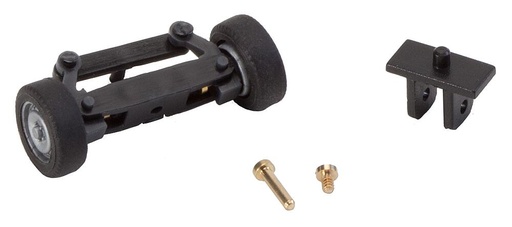 [Faller 163001  ] Faller 163001   H0  Essieu avant, complètement monté pour Sprinter (avec roues) 