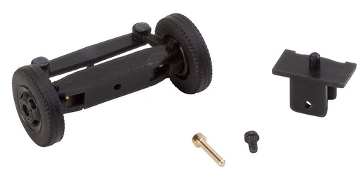 [Faller 163011  ] Faller 163011   H0  Essieu avant, complètement monté pour camion Oldtimer (avec roues) 