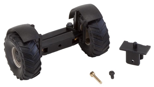 [Faller 163013  ] Faller 163013   H0  Essieu avant, complètement monté pour tracteurs (avec roues) 