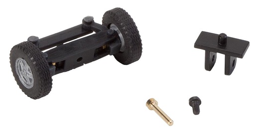 [Faller 163014  ] Faller 163014   TT  Essieu avant, complètement monté pour bus TT (avec roues) 