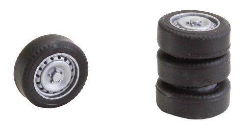 [Faller 163108  ] Faller 163108   H0  4 pneus et jantes pour Sprinter / T5 