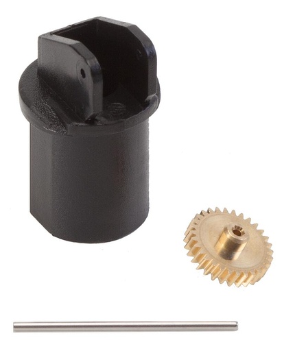 [Faller 163501  ] Faller 163501     Support de moteur pour moteur Ø 10 mm, essieu 24 mm / module 0,3 Z30 