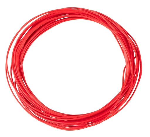 [Faller 163781  ] Faller 163781   H0, TT, N, Z  Fil torsadé 0,04 mm², rouge, 10 m 