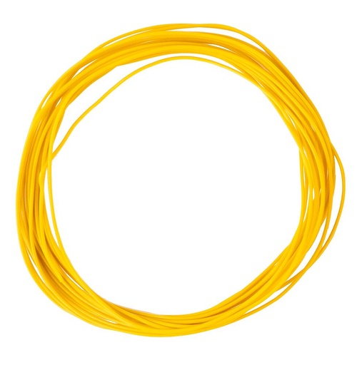[Faller 163785  ] Faller 163785   H0, TT, N, Z  Fil torsadé 0,04 mm², jaune, 10 m 