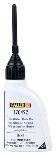 [Faller 170492  ] Faller 170492   H0, TT, N, Z  EXPERT, Colle plastique, 25 g 