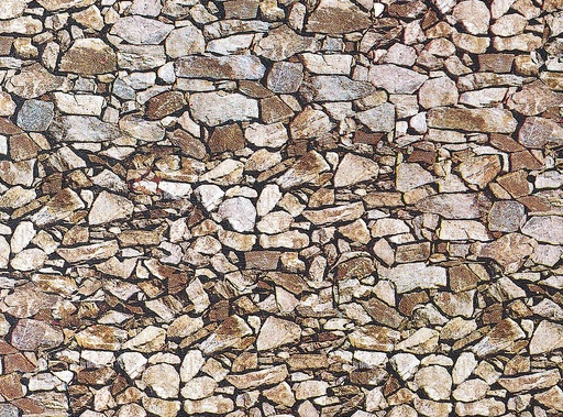[Faller 170610  ] Faller 170610   H0  Plaque de mur, Pierre naturelle, monzonite 250 x 125 x 0,5 mm