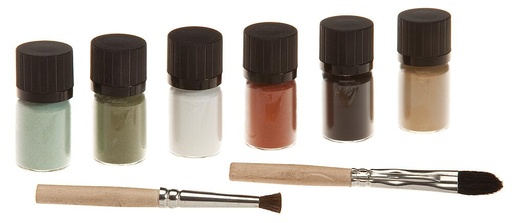 [Faller 170695  ] Faller 170695   H0, TT, N, Z  Set à patiner Pigments colorés 