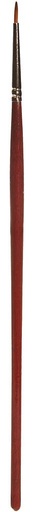 [Faller 172104  ] Faller 172104   H0, TT, N, Z  Pinceau rond avec pointe marron, synthétique, taille 0 