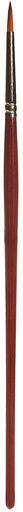 [Faller 172106  ] Faller 172106   H0, TT, N, Z  Pinceau rond avec pointe marron, synthétique, taille 2 