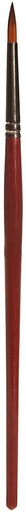 [Faller 172108  ] Faller 172108   H0, TT, N, Z  Pinceau rond avec pointe marron, synthétique, taille 4 