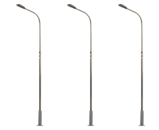 [Faller 180100  ] Faller 180100   H0  Éclairages publics LED, lampadaires, froid blanc, 3 pièces 