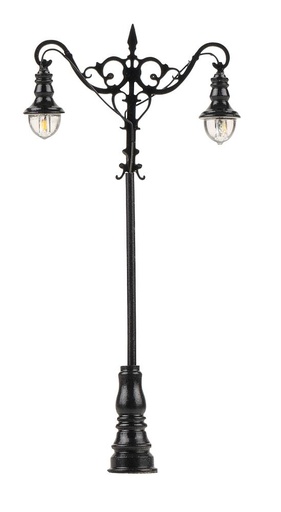 [Faller 180214  ] Faller 180214   H0  Réverbère LED, lampes boules suspendues, blanch chaud 