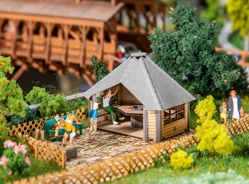 [Faller 180311  ] Faller 180311   H0  Cabane à barbecue 49 x 47 x 38 mm