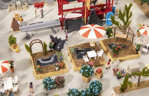 [Faller 180342  ] Faller 180342   H0  Kit d’aménagement Centre de jardinage 