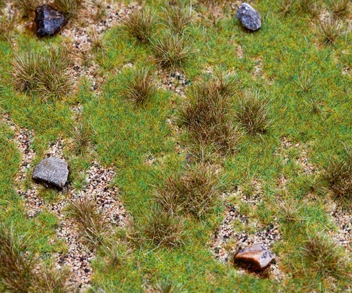 [Faller 180476  ] Faller 180476   H0, TT, N  Segment de paysage PREMIUM, Prairie avec bloc erratique 210 x 148 x 10 mm