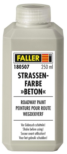 [Faller 180507  ] Faller 180507   H0, TT, N, Z  Peinture pour route Béton, 250 ml 