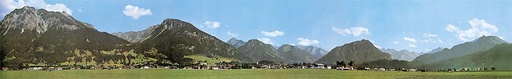 [Faller 180516  ] Faller 180516   H0, TT, N  Arrière-plan du modèle Oberstdorf 2900 x 450 mm